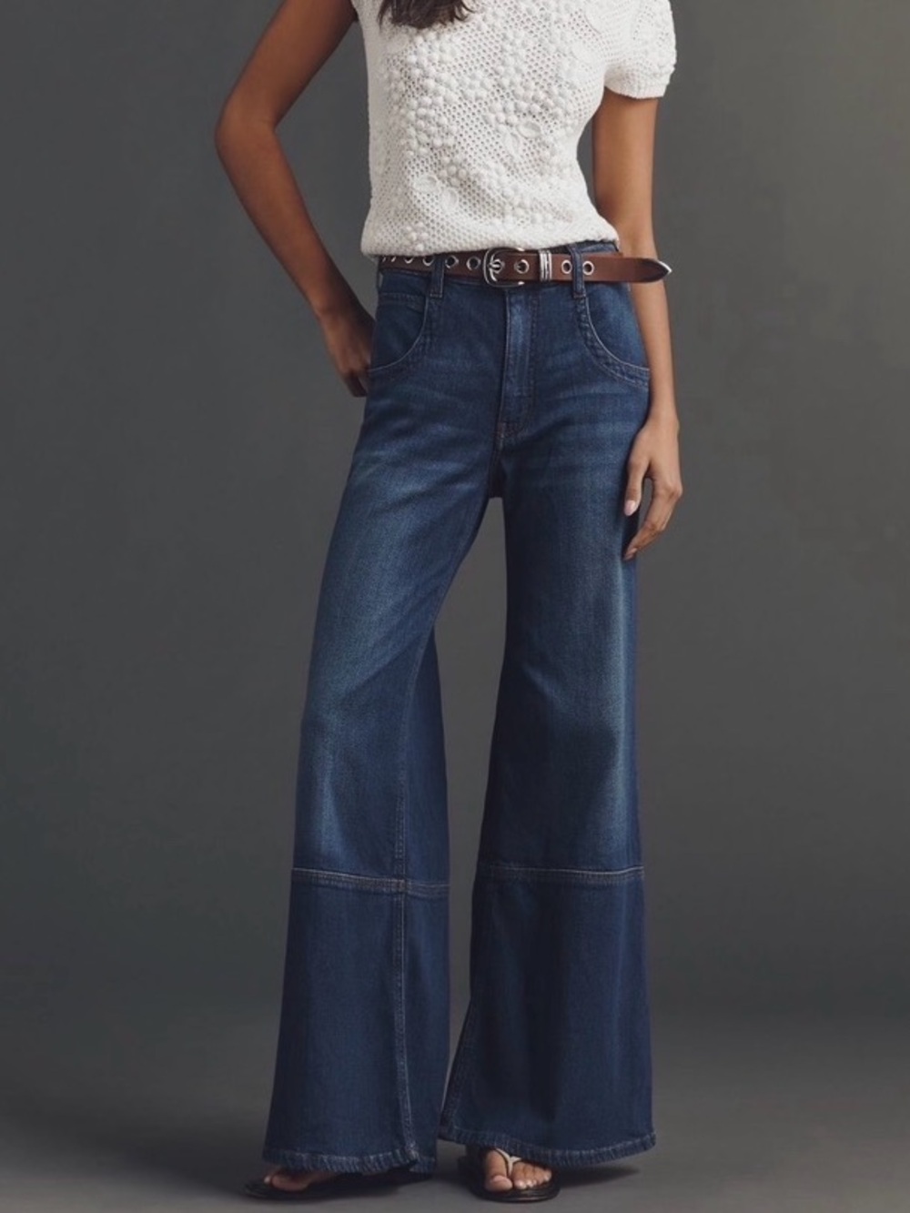 Anthropologie Pilcro High-Rise Flare Jeans. MSRP $148